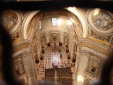 Inside of St. Peters from the dome